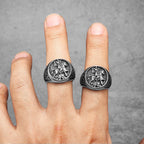 Alexander The Great Ring — Stainless Steel