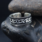 Viking Totem Ring — 925 Silver