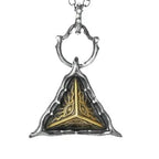 Eye of Horus Amulet Pendant Necklace — Stainless Steel