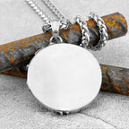 Classic Lion Viking Pendant — Stainless Steel