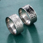 Viking Giant Wolf Knot Ring — Stainless Steel