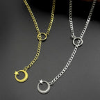 Star Steel Pendant Islamic Arabic Crescent Moon