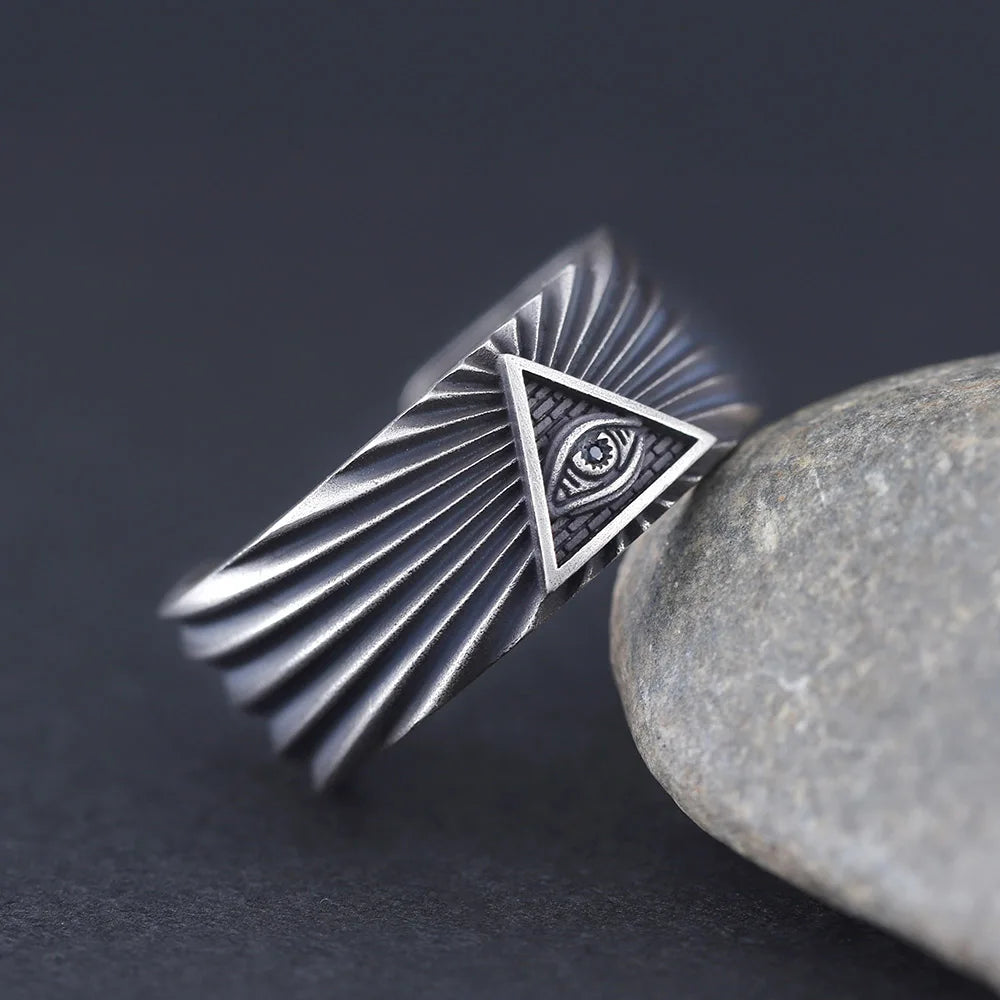 All-Seeing Eye Ring — 925 Silver
