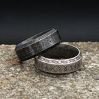 Viking Rune Ring — Stainless Steel
