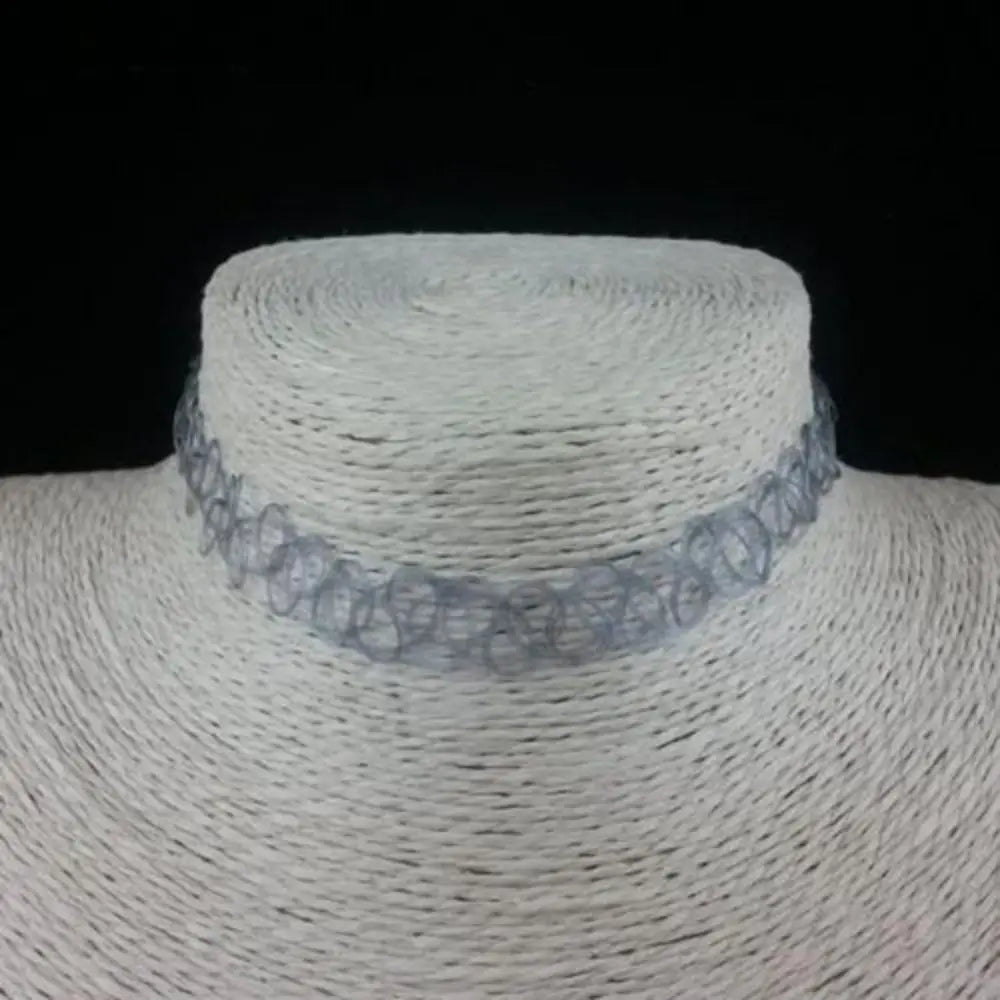 Fashion Gothic Jewellery Stretch Tattoo Choker Vintage Elastic Choker Necklace Retro Necklace Women's Necklace