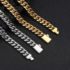Stainless Steel Cuban Bracelet Miami Statement