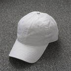 Oversized Cotton Baseball Cap — Adjustable Fit