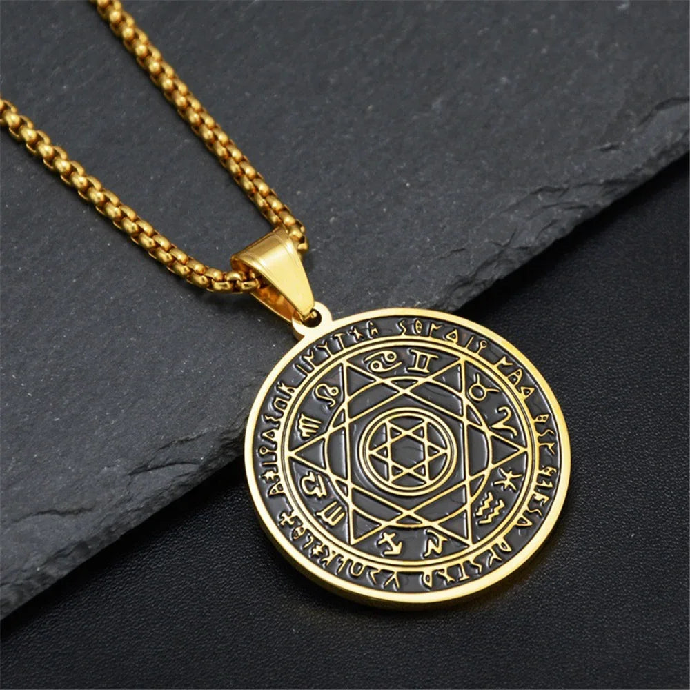 Star of David Gold Pendant Necklace