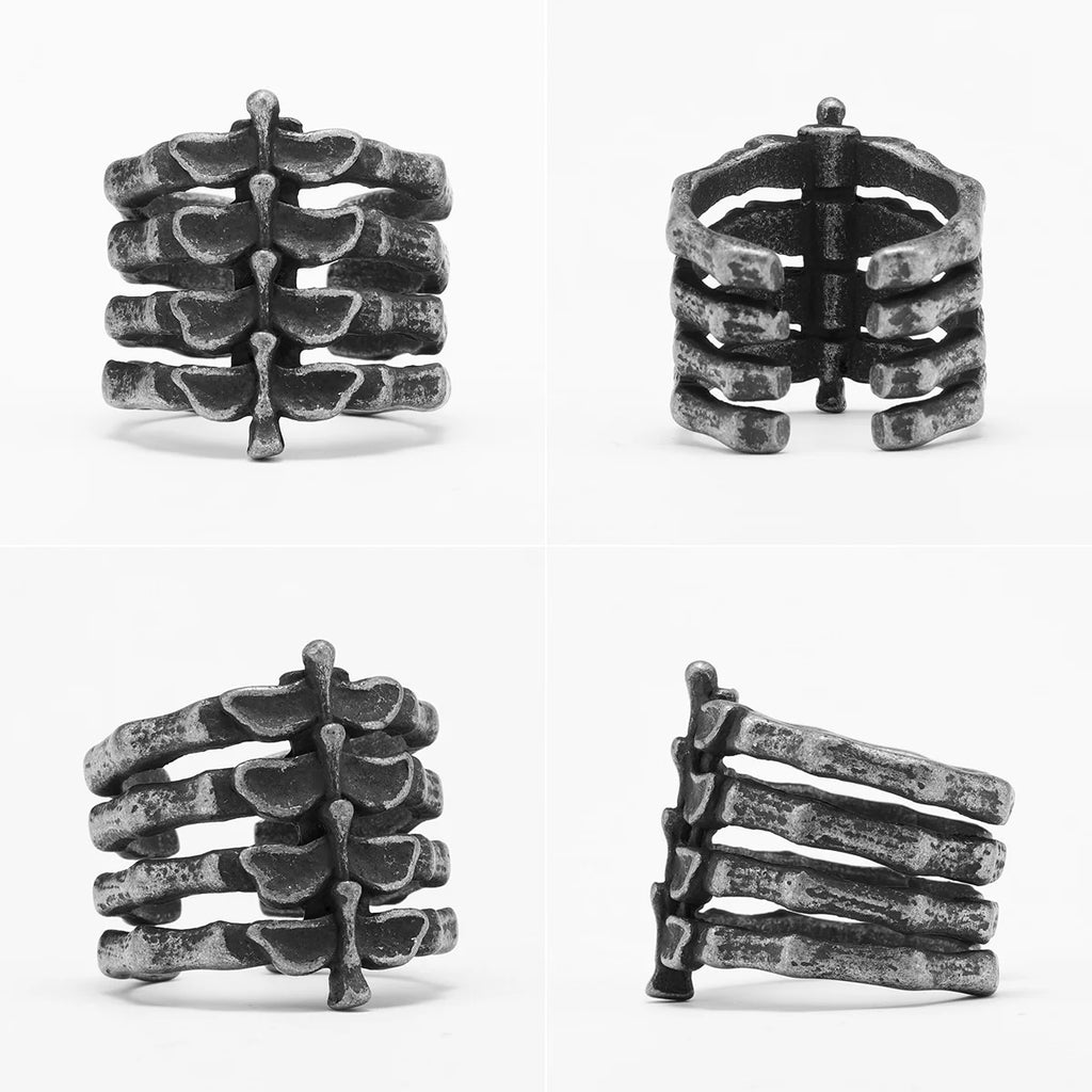 Spine Ring — Stainless Steel