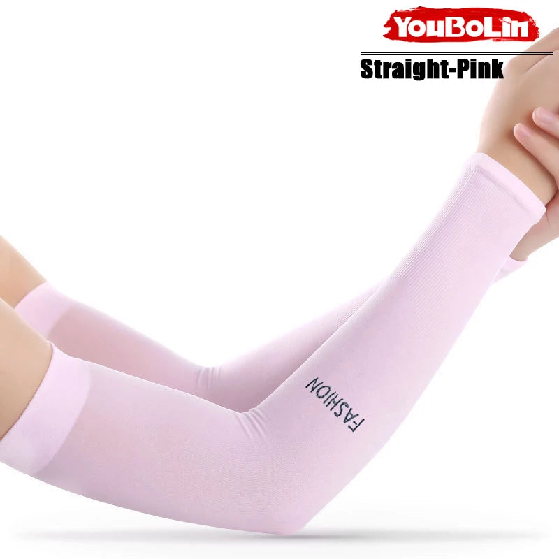 Outdoor Bicycle Fishing Sleeve Cover Colorful Sun Protection Arm Guard Cooling Sun Protection Arm Cooling UV Protection