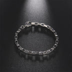 Paperclip Cable Chain Bracelet — Stainless Steel