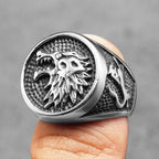 Viking Wolf Ring — Stainless Steel