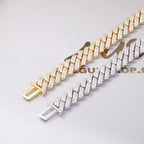 14mm Hip Hop Iced Out Cuban Link Bracelet Bling 5A Cubic Zirconia Miami Prong Bracelets Fashion Jewelry Gift for Men Women