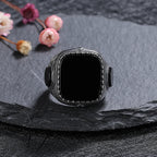 Silver Jewelry Ring Natural 14*16mm Big Black Agate Stone Vintage Ring For Women Party Gifts