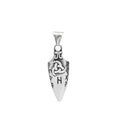 Odin Rune Viking Stainless Steel Pendant Necklace
