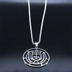 Demon Silver Pendant Seal Crocell Women/men Satan