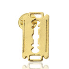 Gothic Razor Blade Bracelet & Pendant Necklace — Stainless Steel