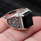New 925 Sterling Silver Vintage Men Big Ring Classics for Man Women Wedding Simple Jewelry Engagement Gifts Fashion Party Ring
