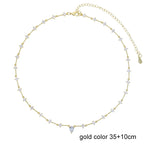 2025 Luxury Round Water Drop Stone Pendant Tennis Chain Jewelry 5A Cubic Zirconia Bling Long Y Lariat Sexy Women Choker