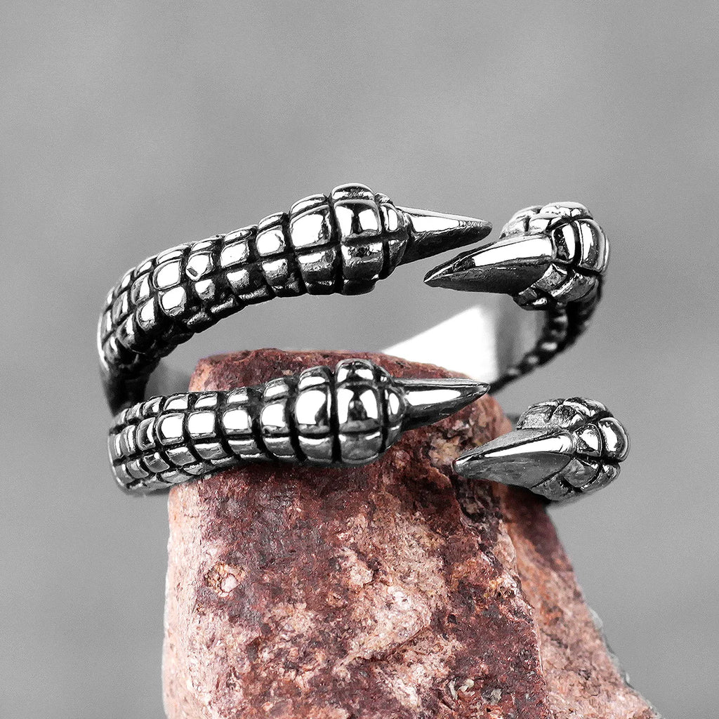 Dragon Claw Ring — Stainless Steel
