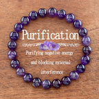 Multi-Color Bead Bracelet with Adjustable Length