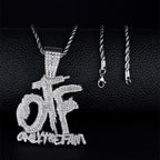 Men\'s Hip Hop Iced Out Dollar Sign Money Pendant Necklace Men\'s Punk Rap Rock Party Jewelry