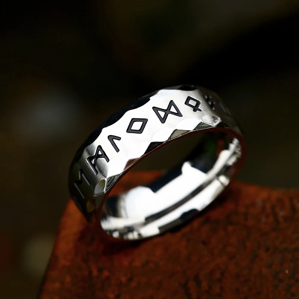 Vintage Stainless Steel Knights Templar Rings For Men Women Hip Hop Biker Cross Warriors Red Shield Ring Amulet Jewelry