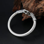 Viking Dragon Head Bracelet — Stainless