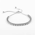 Tennis Bracelet 316L Stainless Steel 3MM Gradient