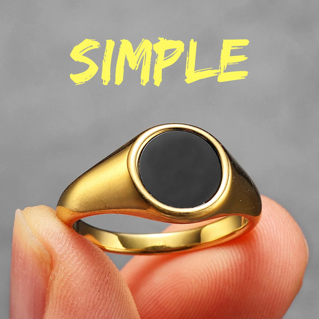 Shell Minimal Ring — Stainless Steel