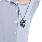 Greek Mythology Athena Sparta Pendant Necklace — 60cm Chain