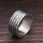Korean Version Of Simple Ring Men Women Punk Hip Hop Stainless Steel Biker Men Ring Fashion Simple Jewelry Gift Wholesale