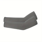 1 Pair Cooling Arm Covers for Men and Women Summer Sun Protection Sunshade Ice Silk Sleeves for Cycling Outdoor Sports