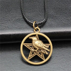 Cute Pentagram Necklace Leather Chain 45Cm Male Jewelry Evening Cheapest Items