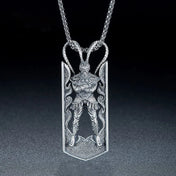 Monkey King Sun Wukong Relief Pendant Necklace for Men — Choker