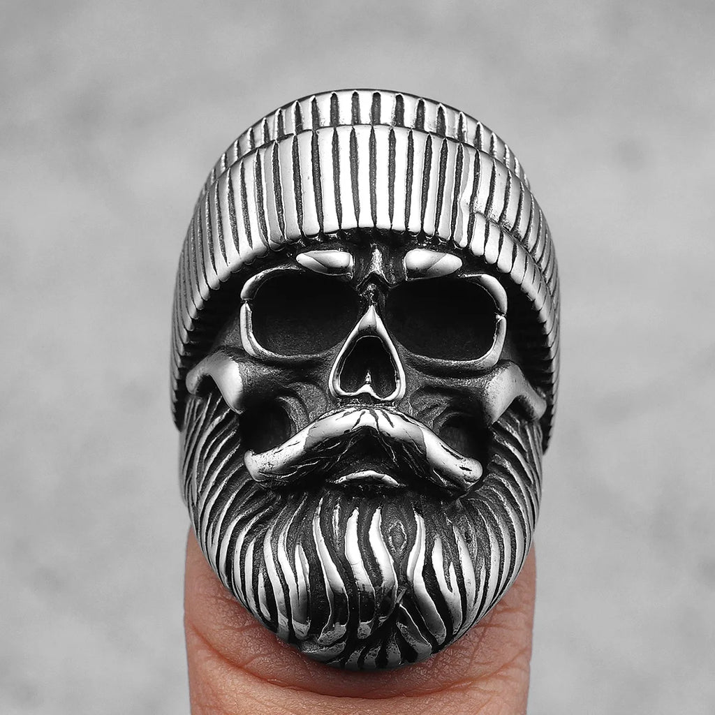 Skull Rider Ring — Stainless Steel