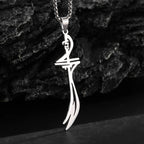 Stainless Steel Simple Personalized Spider Pendant Necklace Men and Women Fashion Party Pendant Jewelry Gift