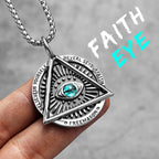 Star of David Pendant — Stainless Steel
