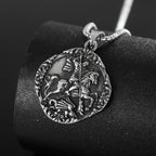 Medieval Knight Pendant Necklace