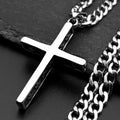 Cross Steel Pendant 316L Style Seal