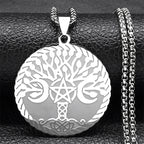 Witchcraft Stainless Steel Pendant Necklace