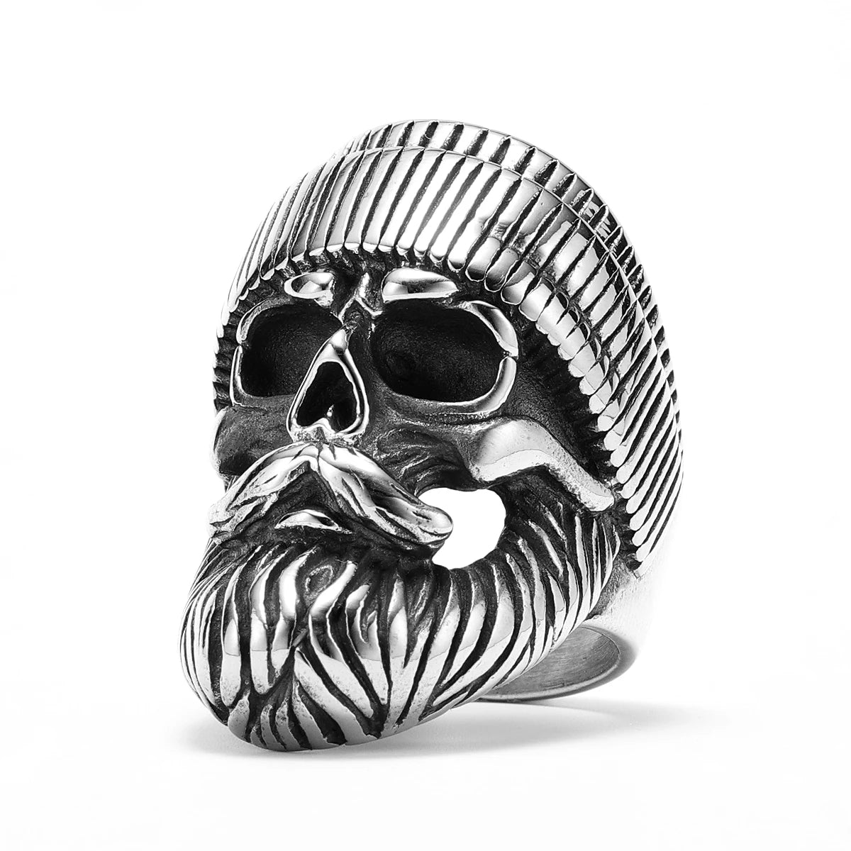Skull Rider Ring — Stainless Steel