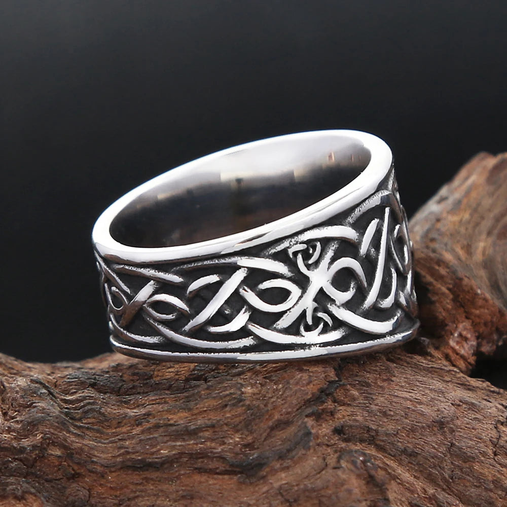 Nine Tailed Fox Ring — Stainless Steel