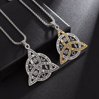 Stainless Steel Viking Celtic Knot Pendant Necklace