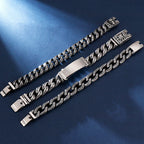 Skull Pattern Bracelet — Stainless Steel