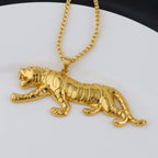 Gold-Tone Stainless Steel Pendant Necklace