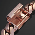 Rose Gold Cuban Chain Necklace 30/40MM Heavy