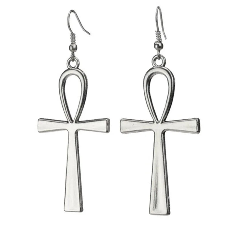 Big Egyptian Ankh Cross Pendant — Stainless Steel