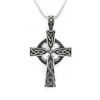 Celtic Cross Steel Pendant Retro Nordic Knot Punk
