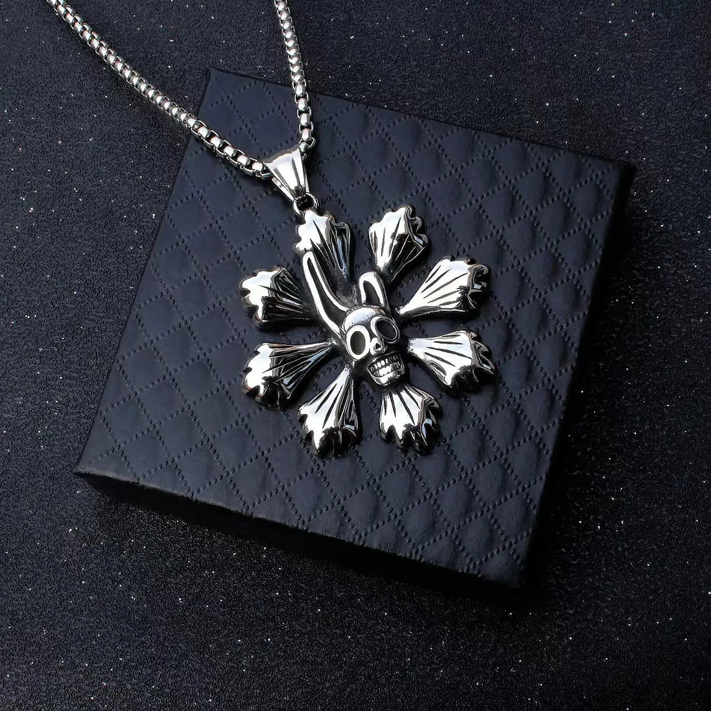 Skull Steel Pendant